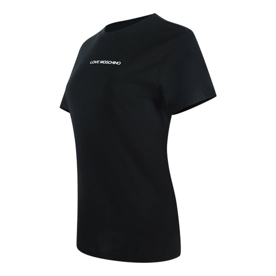 Schwarzes T-shirt Mit Moschino-logo - Image 3