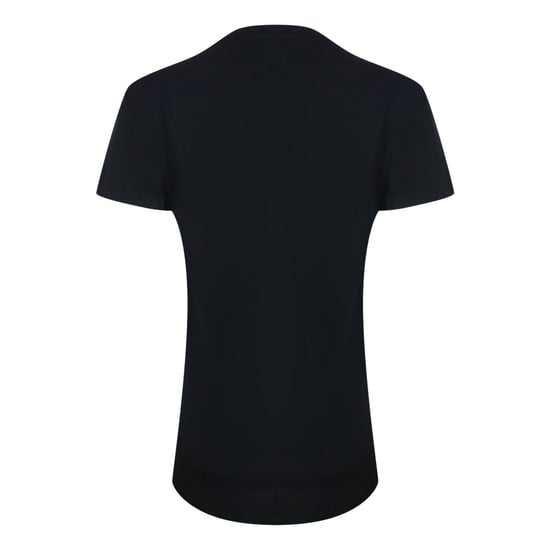 Moschino Pink Box Logo Schwarzes T-shirt - Image 2