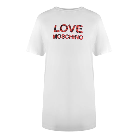 Moschino Bubble Logo Weißes T-shirt - Image 1