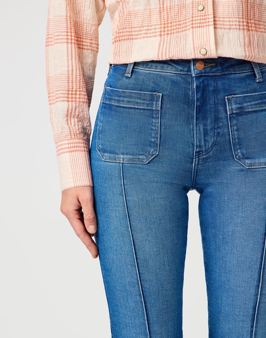 Wrangler - Flare Solid Blue - Image 5