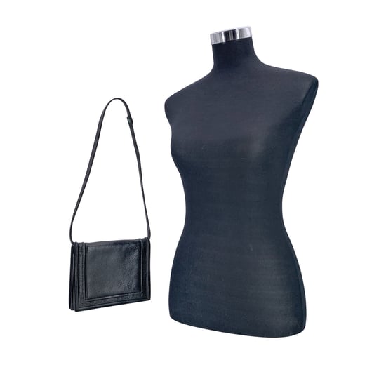 Vintage-Schultertasche aus Leder von Yves Saint Laurent - Image 2