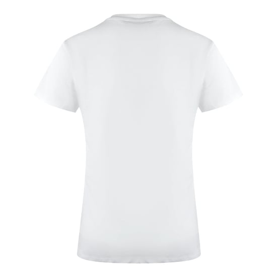 Moschino T-shirt Mit Mehrfarbigem Herzlogo (weiß) - Image 2