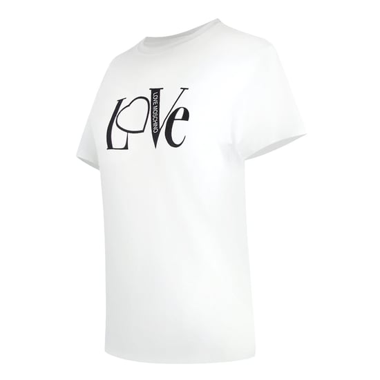 Moschino Love Logo Weißes T-shirt - Image 3
