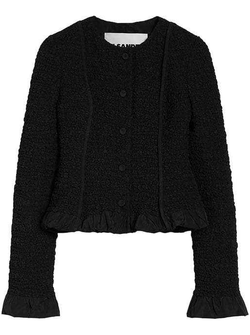 Jacke Punos-Dobladillo Drap Schwarz - Image 2