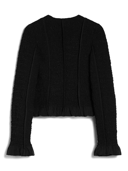 Jacke Punos-Dobladillo Drap Schwarz - Image 5