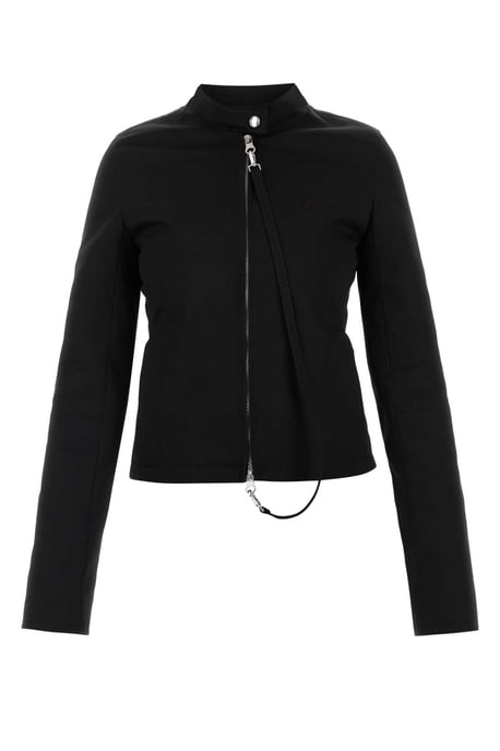 Schwarze Canvas-Jacke - Image 2
