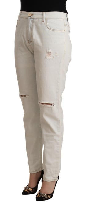 Boyfriend Jeans mit Rissen in heller Wäsche - Image 2