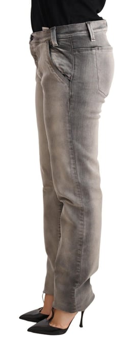 Graue Jeans mit geradem Bein - Image 2