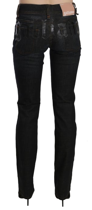 John Galliano Nadelstreifenjeans - Image 4