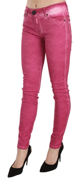 Dolce Gabbana Skinny Jeans Pink - Image 2