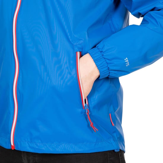 Trespass Herren Briar wasserdichte Jacke (blau) - Image 3