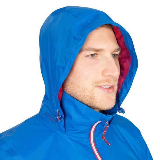 Trespass Herren Briar wasserdichte Jacke (blau) - Image 4