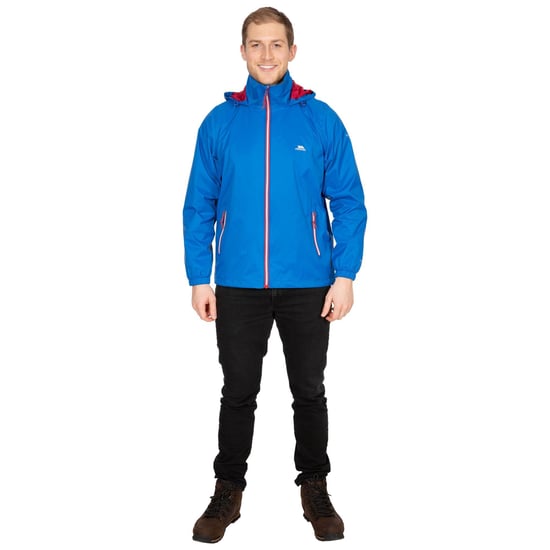 Trespass Herren Briar wasserdichte Jacke (blau) - Image 6
