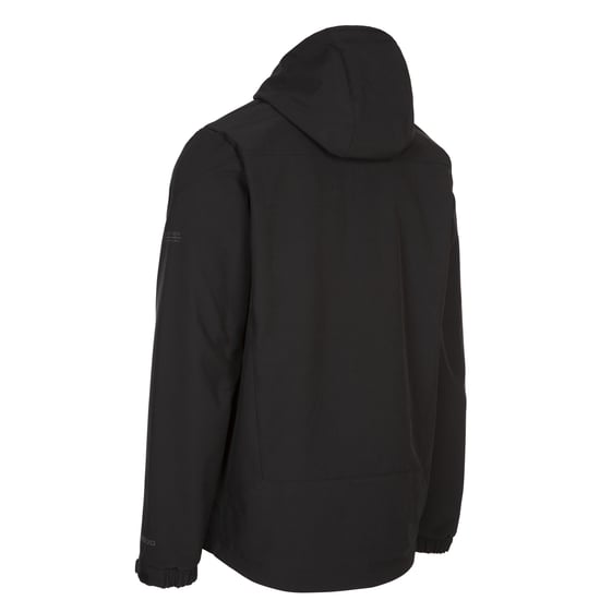 Trespass Herren Marlon Soft Shell Jacke (Schwarz) - Image 2