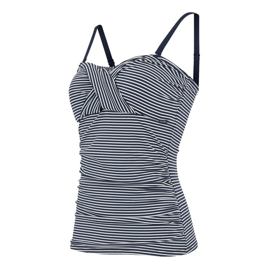 Regatta - "Aceana III" Tankini-Oberteil für Damen (Marineblau/Weiß) - Image 3