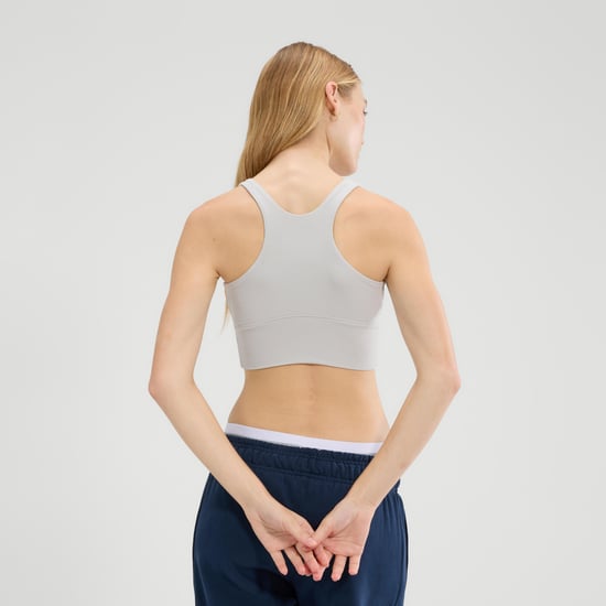 Ellesse - "Ballante" Sport-BH für Damen, Racerback (Hellgrau Mergel) - Image 3