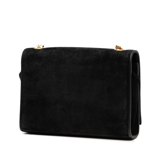 Gebrauchte kleine Wildleder Monogramm Kate Quasten Umhängetasche - Image 2