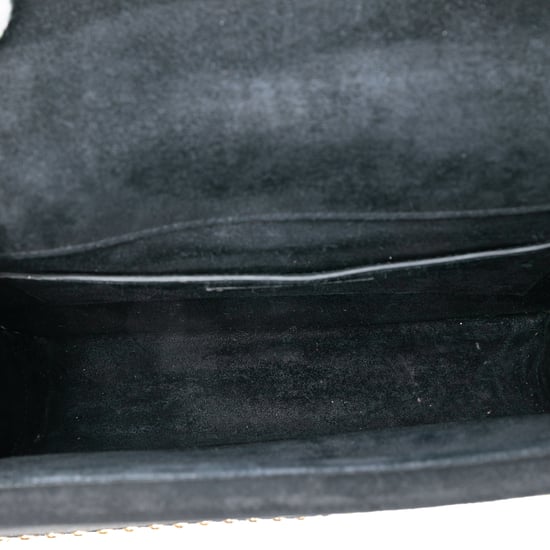 Gebrauchte Medium Mit Nieten Veredelte Wildleder Monogramm Sulpice Umhängetasche - Image 4