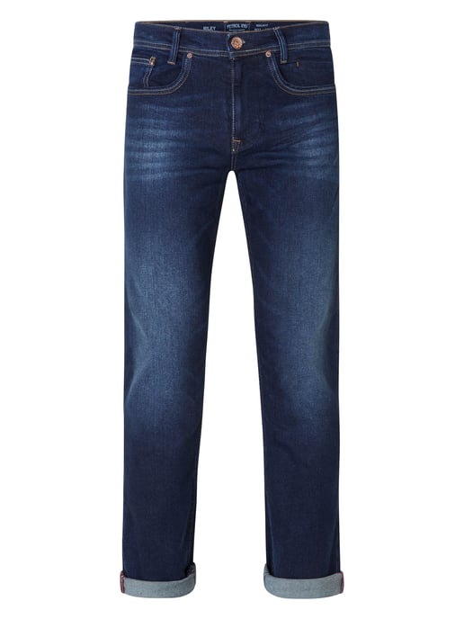 Petrol Industries - Jean Coupe Droite Riley Hommes - Bleu - Image 1