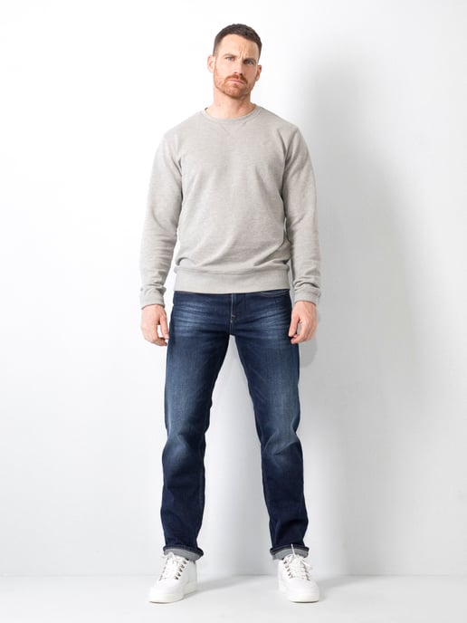 Petrol Industries - Jean Coupe Droite Riley Hommes - Bleu - Image 5