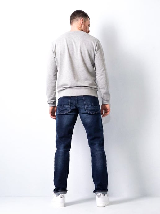 Petrol Industries - Jean Coupe Droite Riley Hommes - Bleu - Image 6