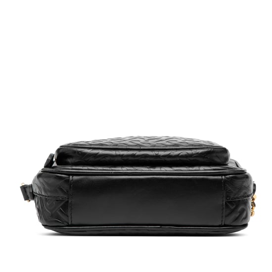 Gebrauchte geprägte Kalbsleder Tb Monogram Kamera-Ketten-Crossbody Tasche - Image 3