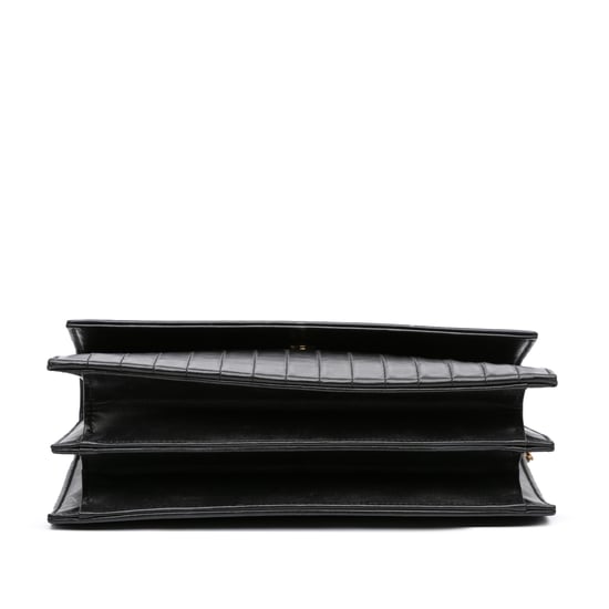 Gebrauchte gesteppte Kalbsleder Victoire Kette Crossbody - Image 3