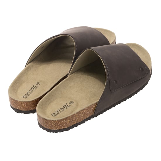 Regatta - "Coasten" Sandalen für Herren, Synthetisches Wildleder (Schwarzbraun) - Image 2