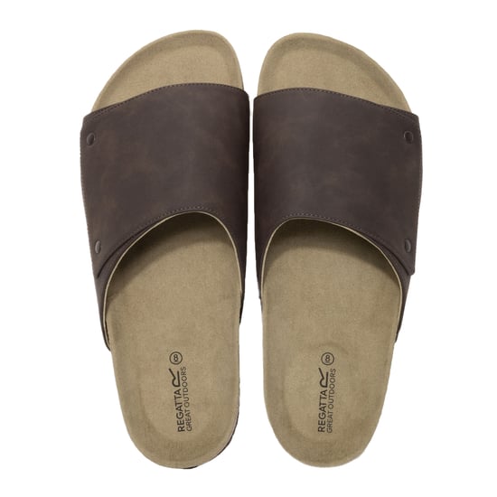 Regatta - "Coasten" Sandalen für Herren, Synthetisches Wildleder (Schwarzbraun) - Image 5