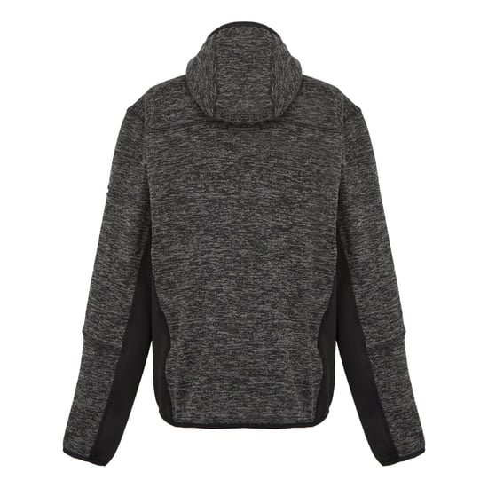 Regatta - "Alven" Fleecejacke Durchgehender Reißverschluss für Herren (Asche Mergel/Schwarz) - Image 2