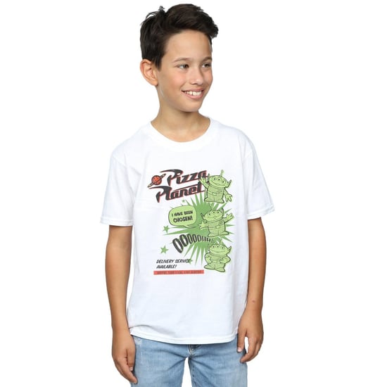 Disney - "Toy Story 4 Pizza Planet Little Green Men" T-Shirt für Jungen (Weiß) - Image 3
