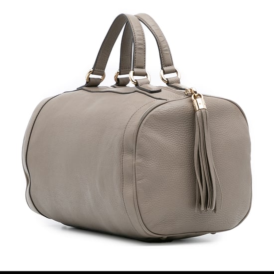 Gebrauchte mittlere SoHo Boston Tasche aus genarbtem Kalbsleder - Image 2