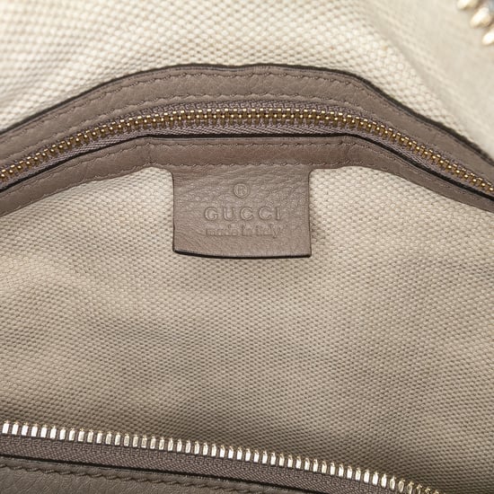 Gebrauchte mittlere SoHo Boston Tasche aus genarbtem Kalbsleder - Image 5
