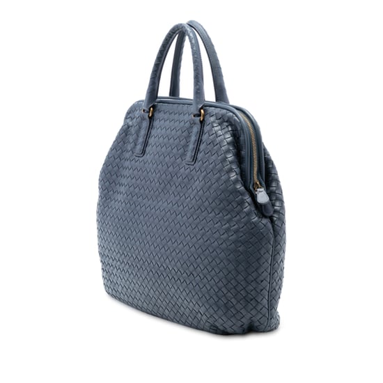 Gebrauchte Nappa Intrecciato Rahmen-Tote Bag - Image 2
