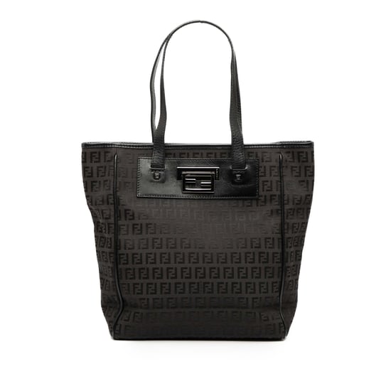 Fendi Pre-owned Zucchino-Canvas-Tragetasche, pre-owned - Schwarz - Image 1