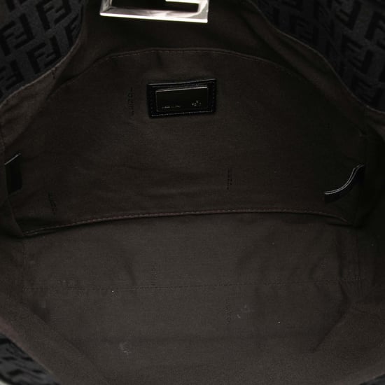 Fendi Pre-owned Zucchino-Canvas-Tragetasche, pre-owned - Schwarz - Image 4