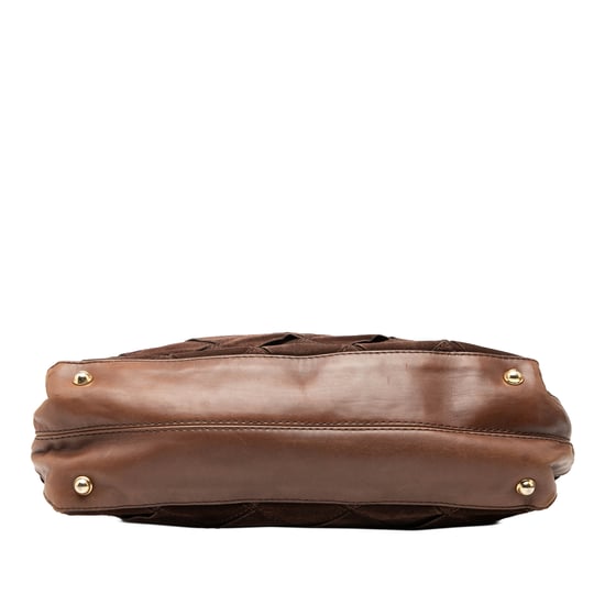 Gebrauchte Suede Intrecciato Tote - Image 3