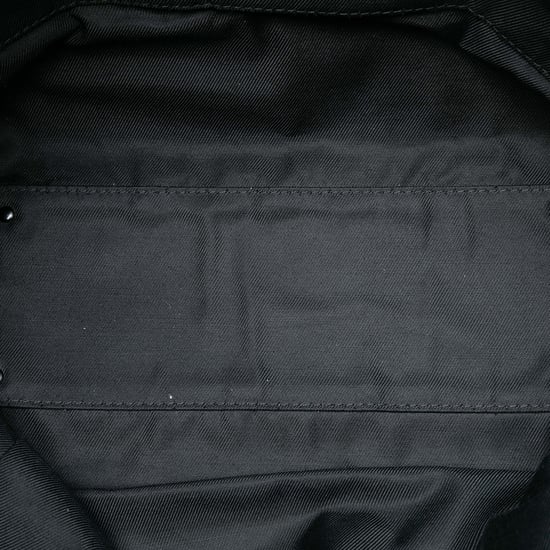 Gebrauchte kleine Haymarket-Check-Canvas- und Leder-Canterbury-Tasche - Image 4