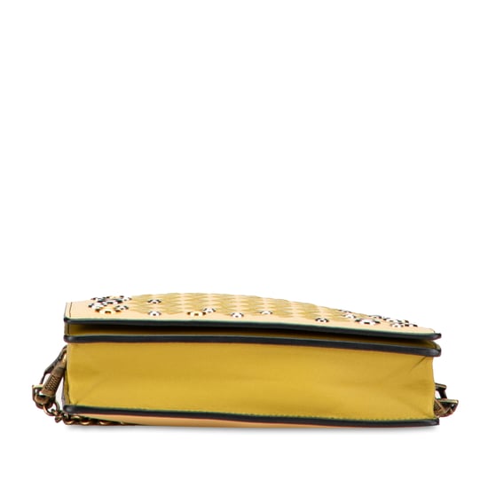 Gebrauchte Nappa Intrecciato Studded Geldbörse mit Kette - Image 3