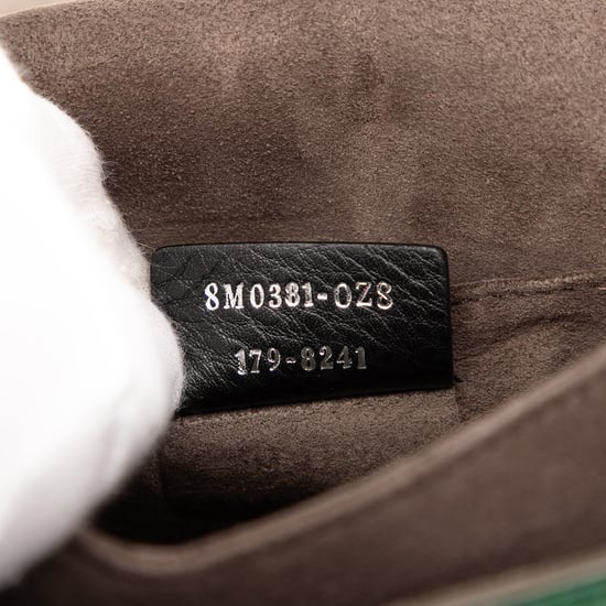 Gebrauchte Kleine Leder Scalloped Kan I Umhängetasche - Image 6