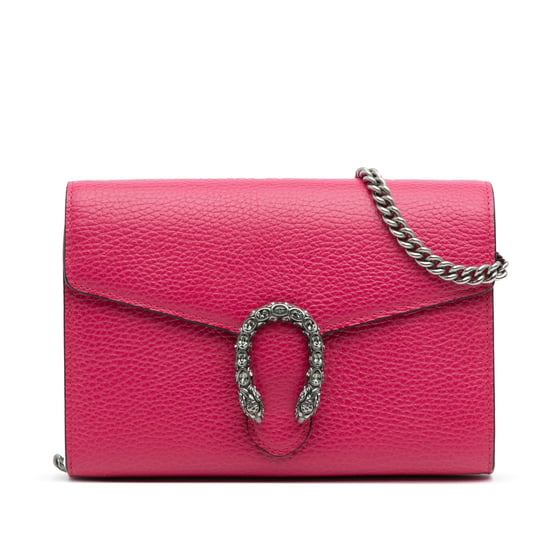 Gebrauchte Mini-Leder Dionysus Geldbörse mit Kette - Image 1