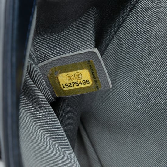 Gebrauchte alte mittlere gesteppten Lammleder Boy Flap - Image 6