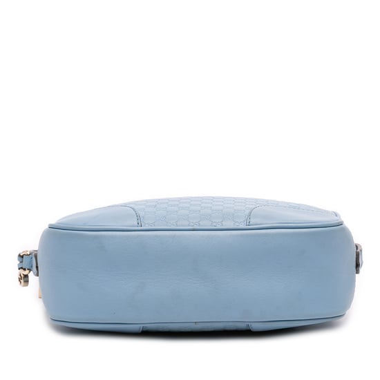 Gucci Pre-owned Pre-owned Mini Microguccissima Bree Umhängetasche - Hellblau - Image 3