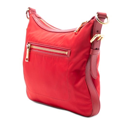 Gebrauchte Saffiano-besetzte Tessuto Zip-Top Crossbody-Tasche - Image 2