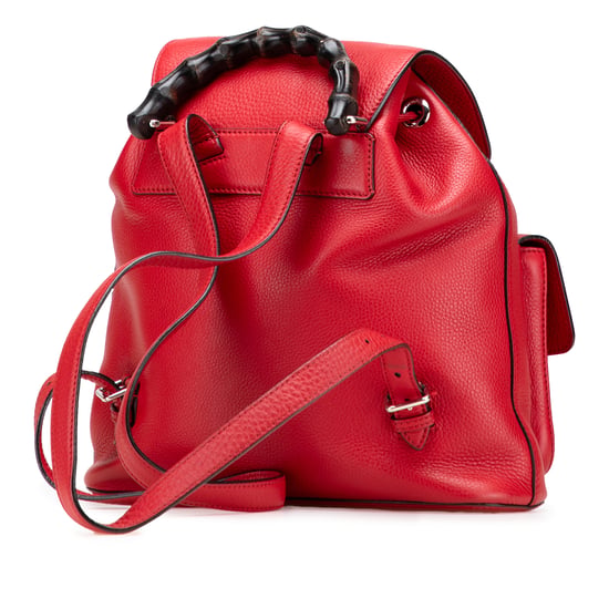 Bambus Rucksack mit Lederquaste - Image 2
