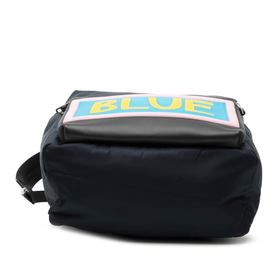 Gebrauchter Nylon-Vokabel Blau Rucksack - Image 3