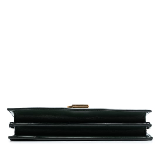 Gebrauchte Glattes Kalbsleder Monogram Cassandra Clutch Tasche - Image 3