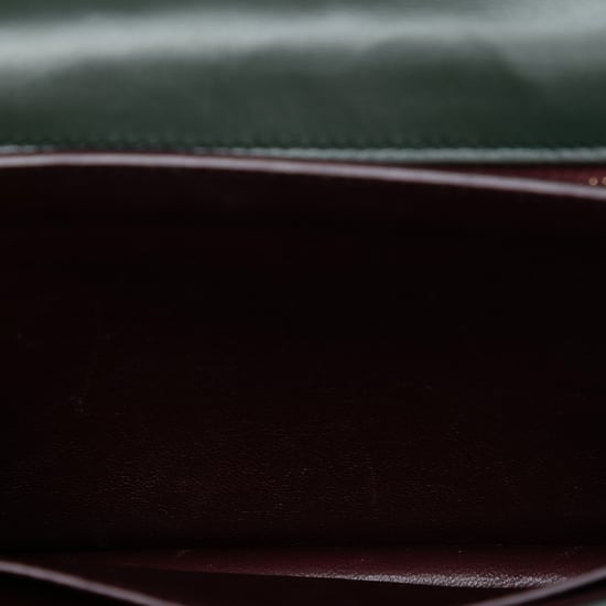 Gebrauchte Glattes Kalbsleder Monogram Cassandra Clutch Tasche - Image 4