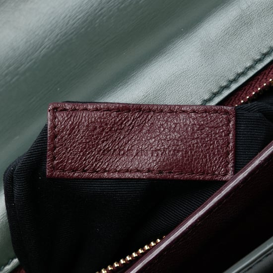 Gebrauchte Glattes Kalbsleder Monogram Cassandra Clutch Tasche - Image 6