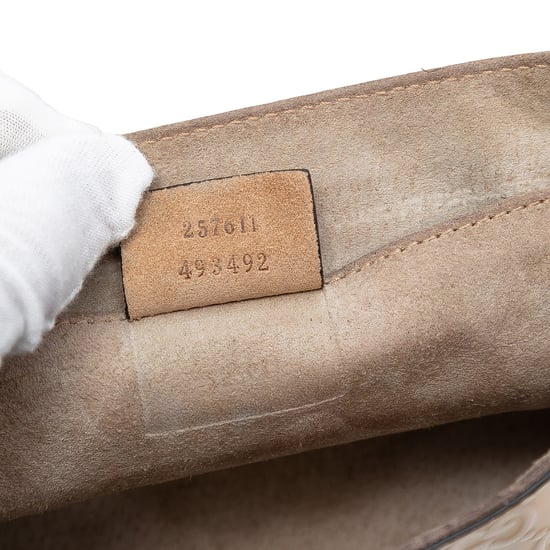 Gebrauchte Guccissima Lack Mayfair Schultertasche - Image 5